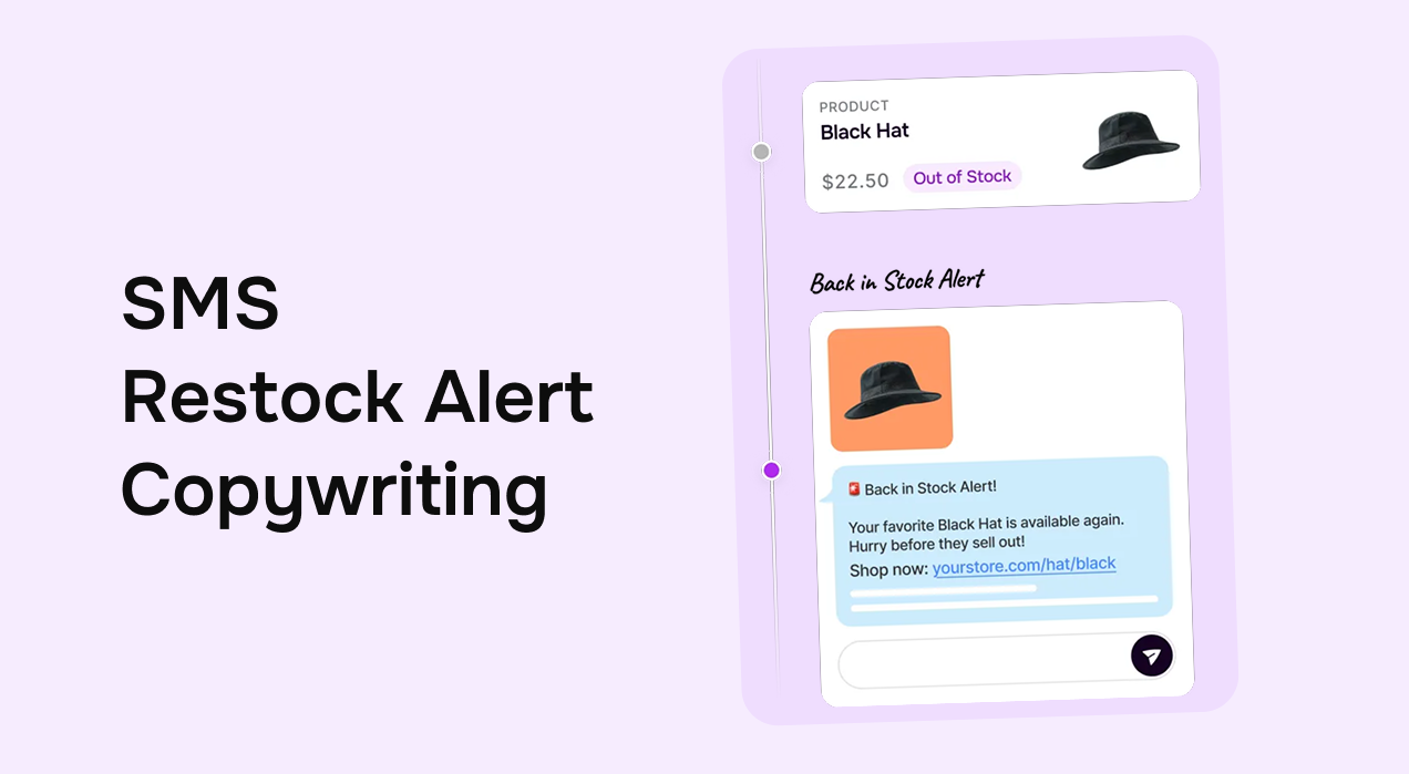 15+ SMS Copywriting Tips for Shopify Back in Stock Alerts