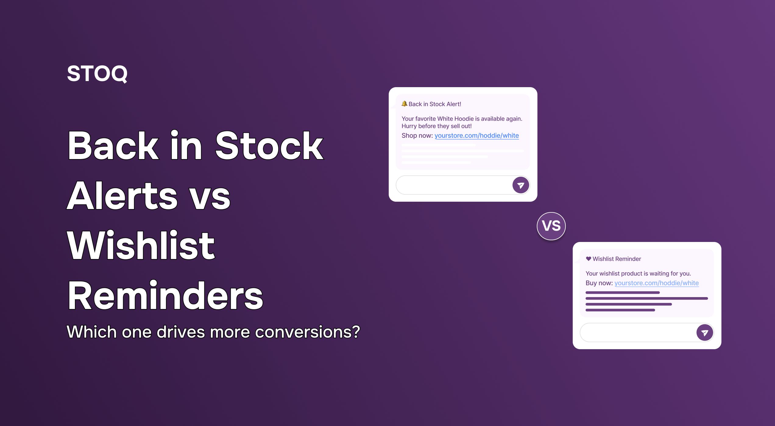 Back in stock alerts vs wishlist reminders: Which should you use?