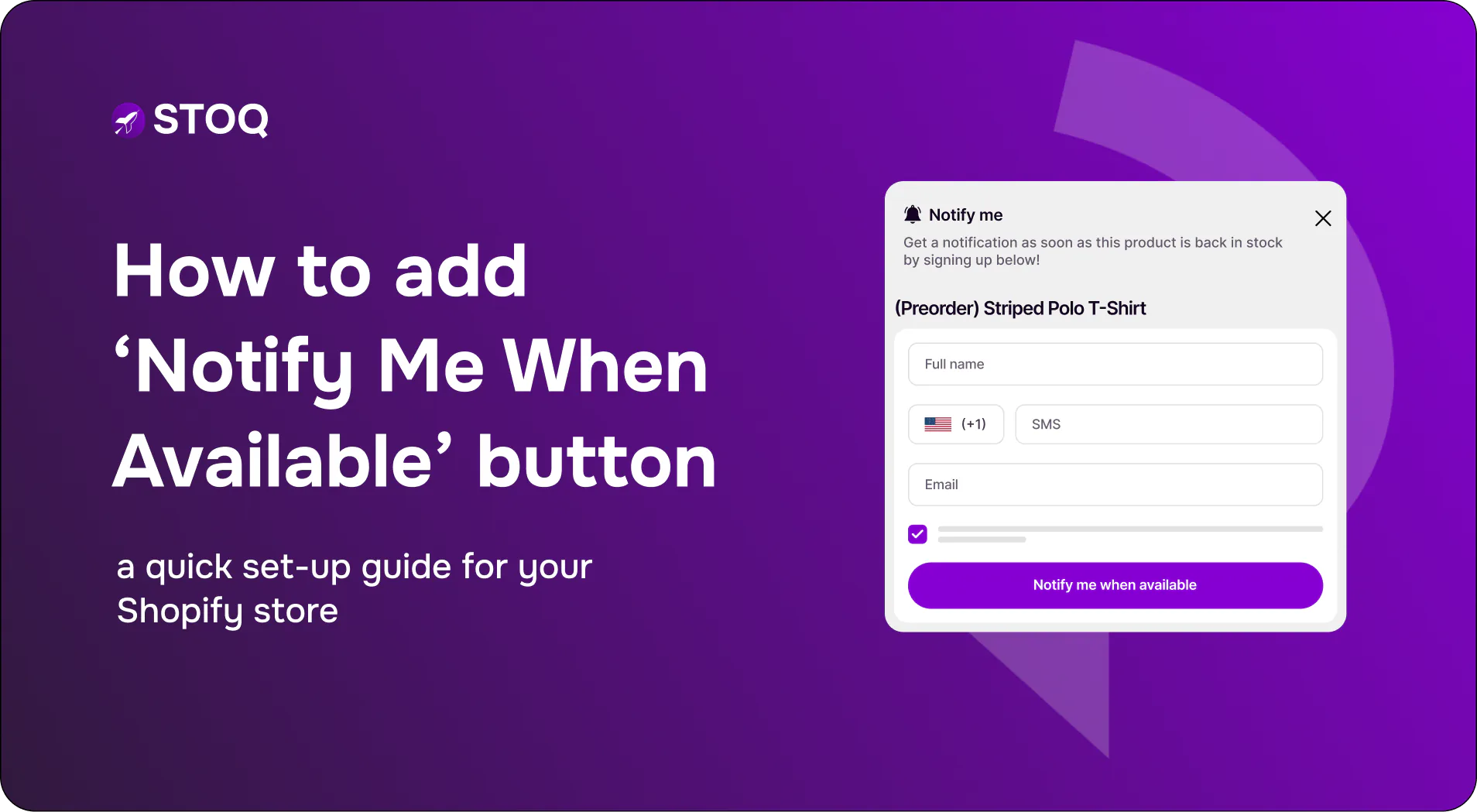 How to add ‘Notify Me When Available’ for any product on your Shopify store