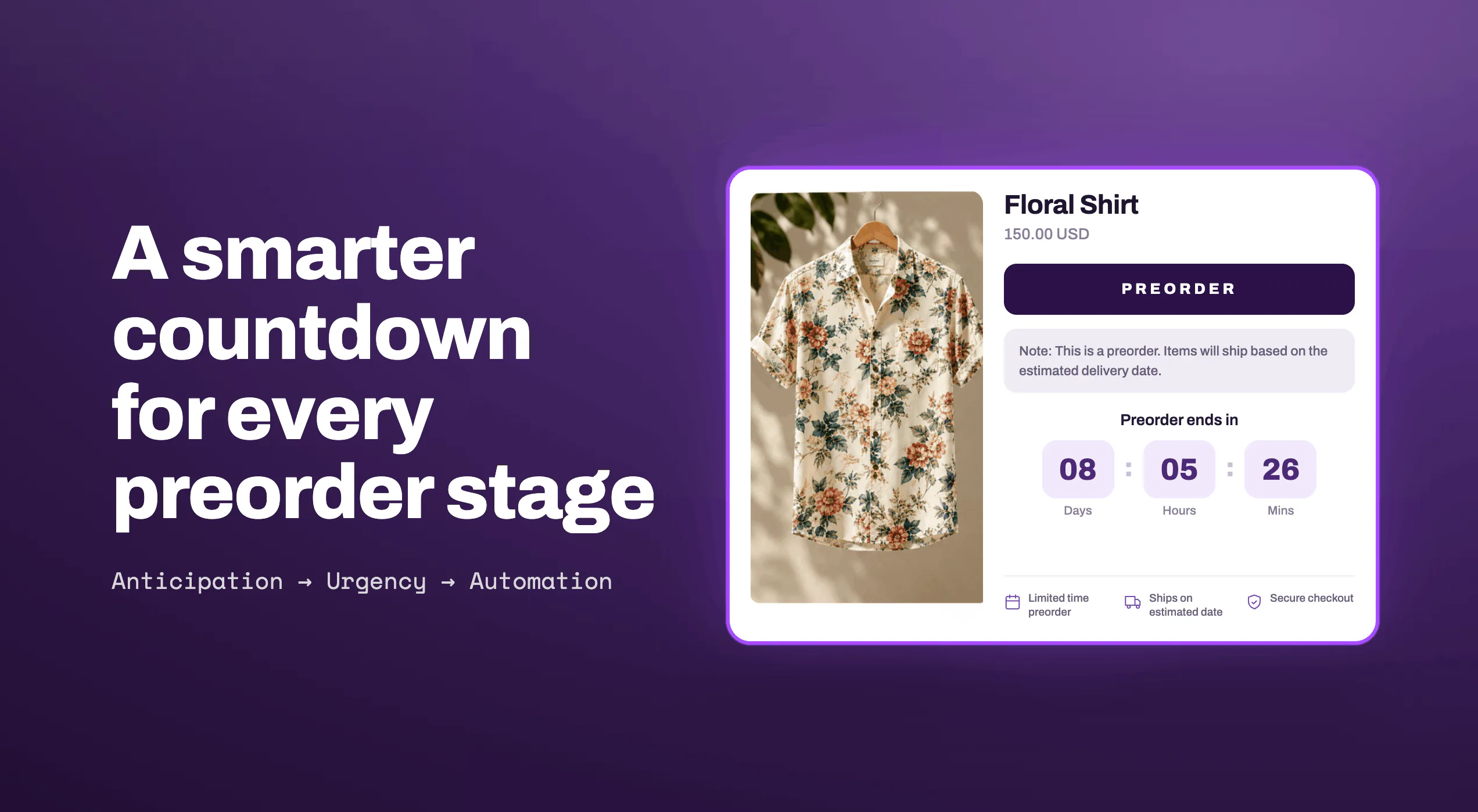Preorder countdown lifecycle: 3 phases that turn a timer into revenue